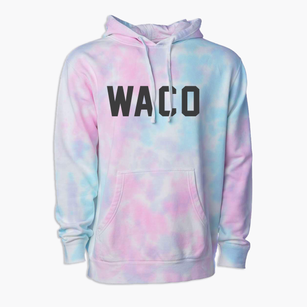 Waco Texas Classic Block Premium Tie-Dye Hoodie