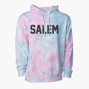 Salem Virginia Classic Block Premium Tie-Dye Hoodie
