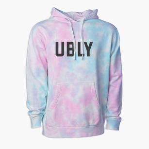 Ubly Michigan Classic Block Premium Tie-Dye Hoodie