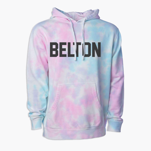 Belton Missouri Classic Block Premium Tie-Dye Hoodie