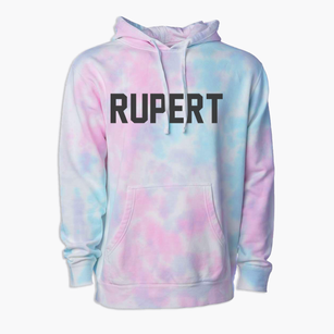 Rupert Vermont Classic Block Premium Tie-Dye Hoodie