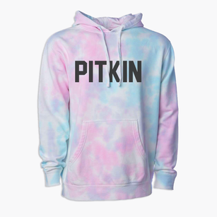 Pitkin Louisiana Classic Block Premium Tie-Dye Hoodie