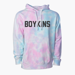 Boykins Virginia Classic Block Premium Tie-Dye Hoodie
