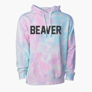 Beaver Ohio Classic Block Premium Tie-Dye Hoodie