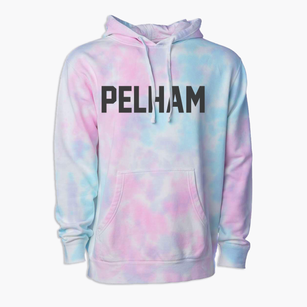 Pelham Tennessee Classic Block Premium Tie-Dye Hoodie