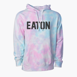 Eaton New Hampshire Classic Block Premium Tie-Dye Hoodie