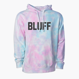 Bluff Utah Classic Block Premium Tie-Dye Hoodie