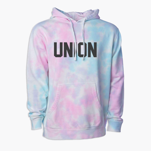 Union Washington Classic Block Premium Tie-Dye Hoodie