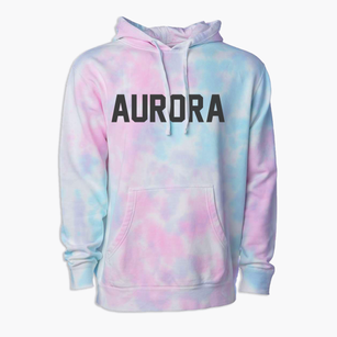 Aurora Ohio Classic Block Premium Tie-Dye Hoodie