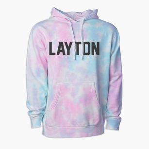 Layton Florida Classic Block Premium Tie-Dye Hoodie