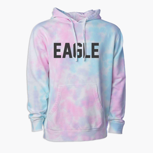 Eagle Michigan Classic Block Premium Tie-Dye Hoodie