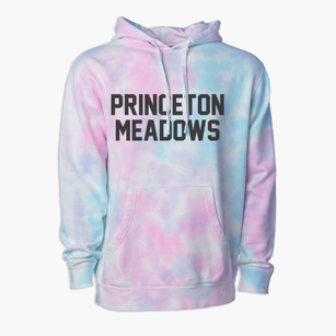 Princeton Meadows New Jersey Classic Block Premium Tie-Dye Hoodie