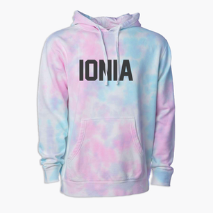 Ionia Missouri Classic Block Premium Tie-Dye Hoodie