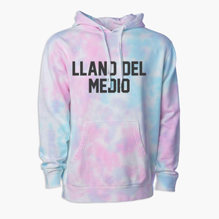 Llano Del Medio New Mexico Classic Block Premium Tie-Dye Hoodie
