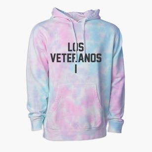Los Veteranos I Texas Classic Block Premium Tie-Dye Hoodie