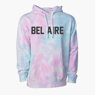 Bel Aire Kansas Classic Block Premium Tie-Dye Hoodie