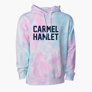 Carmel Hamlet New York Classic Block Premium Tie-Dye Hoodie
