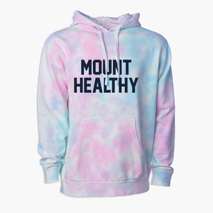 Mount Healthy Ohio Classic Block Premium Tie-Dye Hoodie