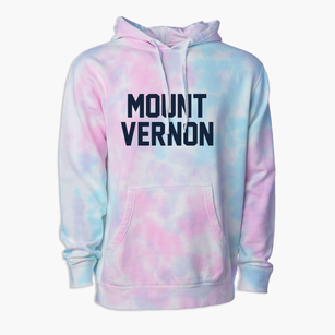 Mount Vernon Missouri Classic Block Premium Tie-Dye Hoodie