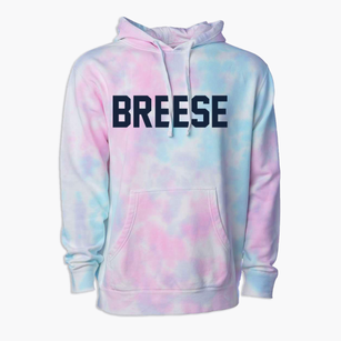 Breese Illinois Classic Block Premium Tie-Dye Hoodie