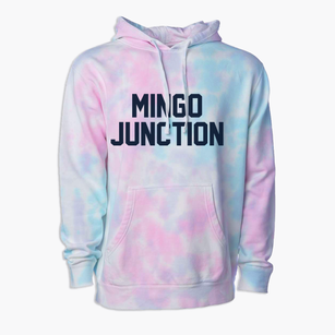 Mingo Junction Ohio Classic Block Premium Tie-Dye Hoodie