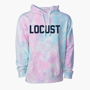 Locust North Carolina Classic Block Premium Tie-Dye Hoodie