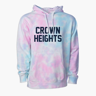 Crown Heights New York Classic Block Premium Tie-Dye Hoodie