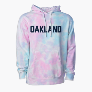Oakland Maryland Classic Block Premium Tie-Dye Hoodie