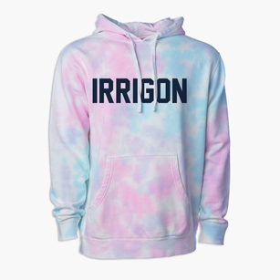 Irrigon Oregon Classic Block Premium Tie-Dye Hoodie