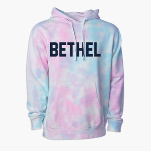 Bethel North Carolina Classic Block Premium Tie-Dye Hoodie
