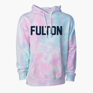 Fulton Texas Classic Block Premium Tie-Dye Hoodie