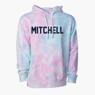 Mitchell Illinois Classic Block Premium Tie-Dye Hoodie