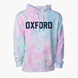 Oxford Kansas Classic Block Premium Tie-Dye Hoodie