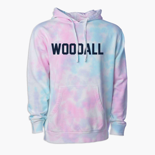 Woodall Oklahoma Classic Block Premium Tie-Dye Hoodie
