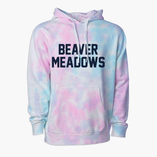 Beaver Meadows Pennsylvania Classic Block Premium Tie-Dye Hoodie