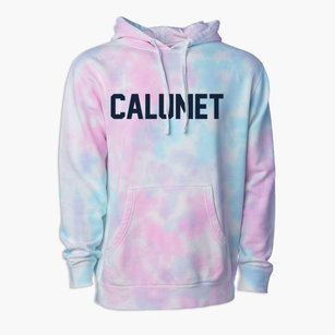 Calumet Minnesota Classic Block Premium Tie-Dye Hoodie
