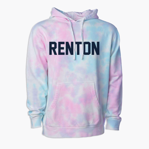 Renton Washington Classic Block Premium Tie-Dye Hoodie