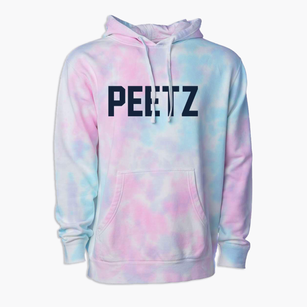 Peetz Colorado Classic Block Premium Tie-Dye Hoodie