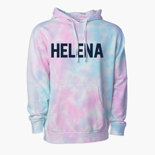 Helena Ohio Classic Block Premium Tie-Dye Hoodie