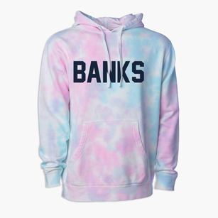 Banks Arkansas Classic Block Premium Tie-Dye Hoodie