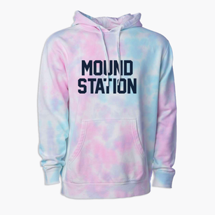 Mound Station Illinois Classic Block Premium Tie-Dye Hoodie