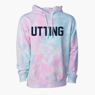 Utting Arizona Classic Block Premium Tie-Dye Hoodie