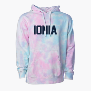 Ionia Michigan Classic Block Premium Tie-Dye Hoodie