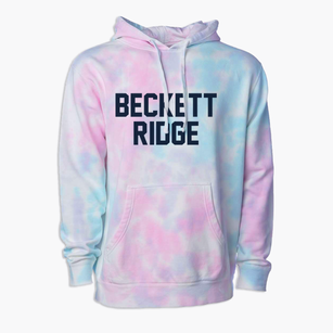 Beckett Ridge Ohio Classic Block Premium Tie-Dye Hoodie