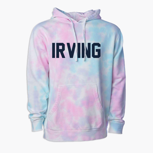 Irving Texas Classic Block Premium Tie-Dye Hoodie