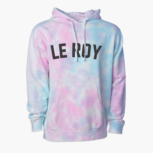 Le Roy Illinois Classic Curve Premium Tie-Dye Hoodie