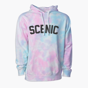Scenic Arizona Classic Curve Premium Tie-Dye Hoodie