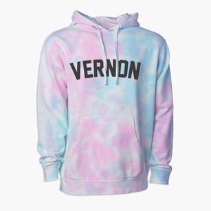 Vernon Connecticut Classic Curve Premium Tie-Dye Hoodie