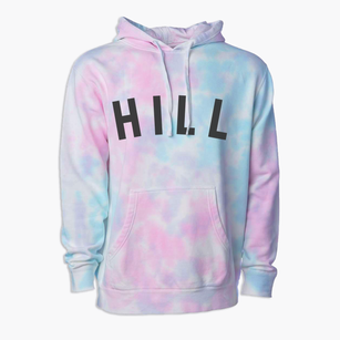 Hill New Hampshire Classic Curve Premium Tie-Dye Hoodie