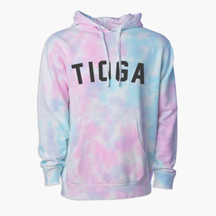 Tioga Texas Classic Curve Premium Tie-Dye Hoodie